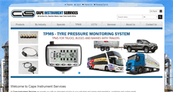 Desktop Screenshot of cis-online.co.za
